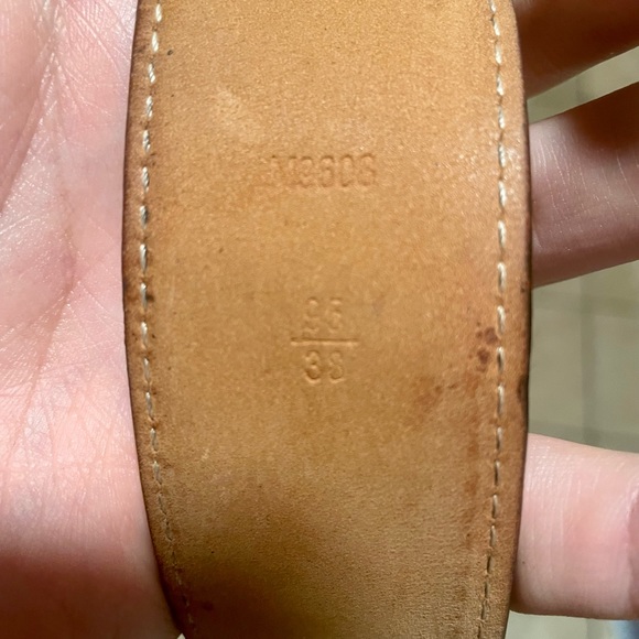 Louis Vuitton Belt M9608 Brown Monogram Size 95/38 - Picture 5 of 7